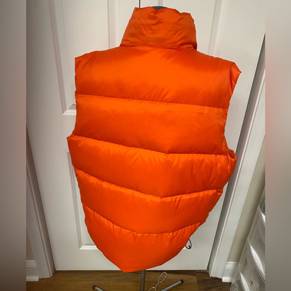 Ralph Lauren RLX Orange Puffer Vest - Picture 3 of 4